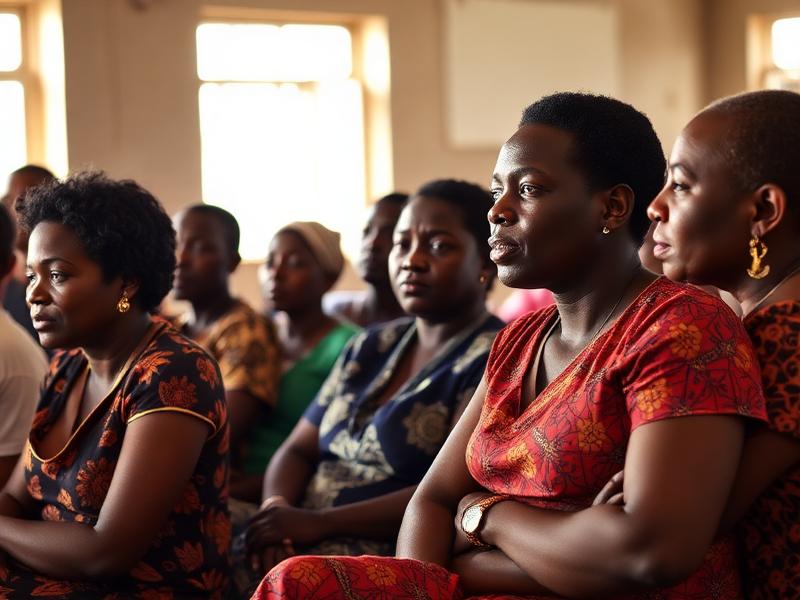 Community Meeting in Mikindani