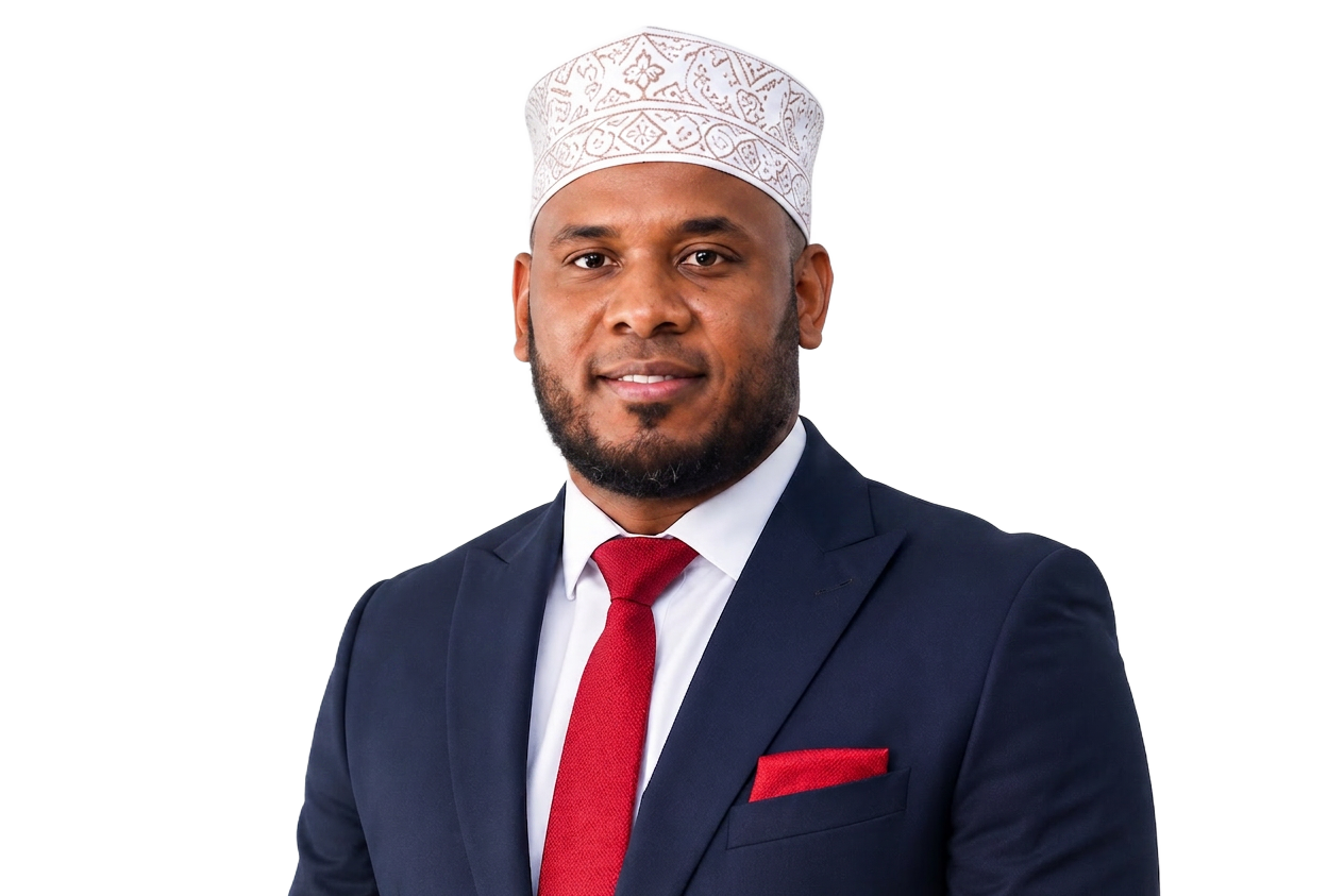 Omar Shallo, candidate for Mvita Constituency